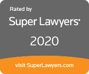 Super Lawyers badge 2020